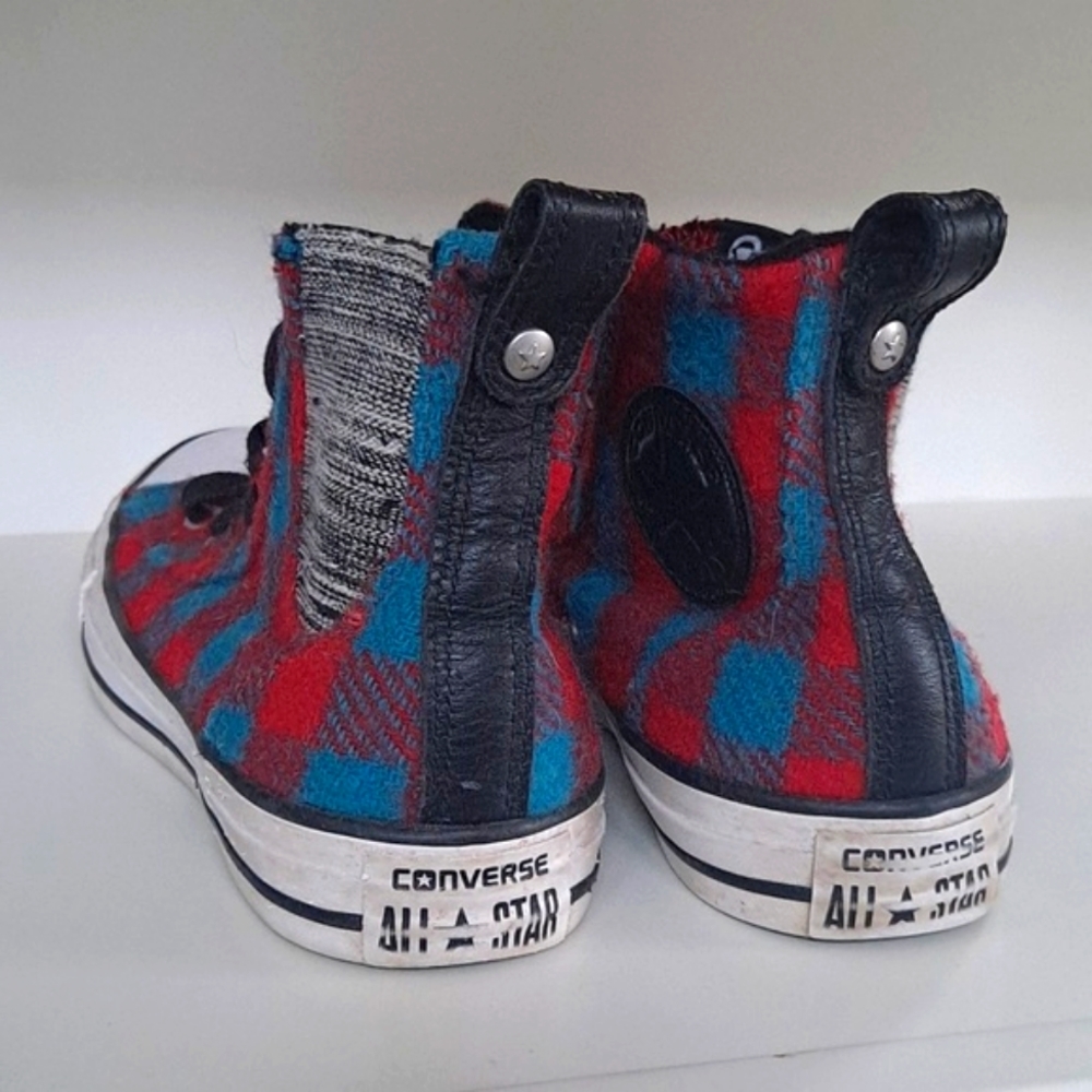Converse Chuck Taylor Chelsee HI Casino/Cyan Women's High Top Size 7 - Picture 4 of 10